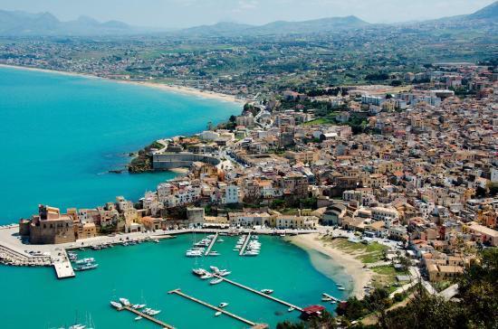 Il Cortile Leilighet Castellammare del Golfo Eksteriør bilde
